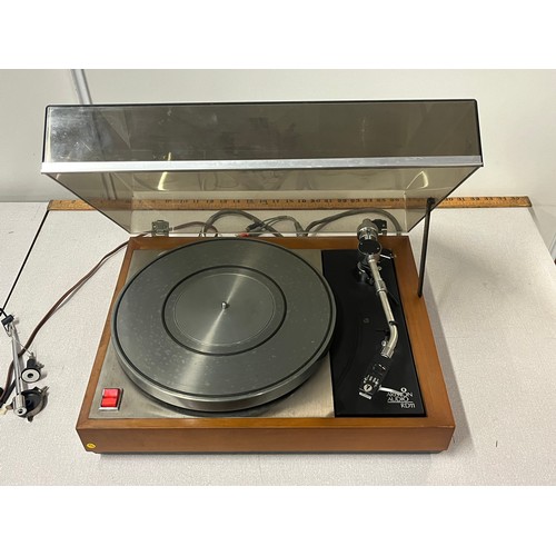 88 - Vintage Ariston Audio RD11 turntable working but needs serviced.