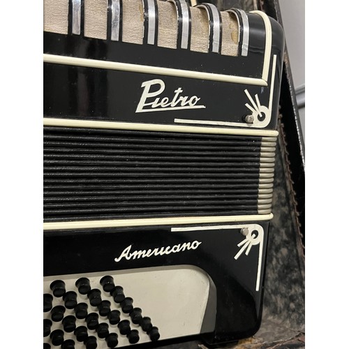 72 - 120 bass pietro piano accordion in original case