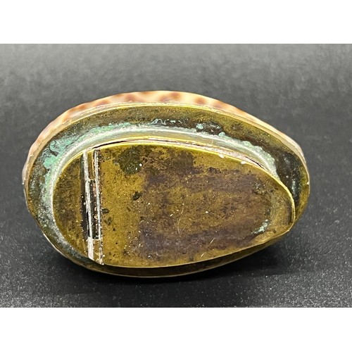 29 - vintage shell snuff box