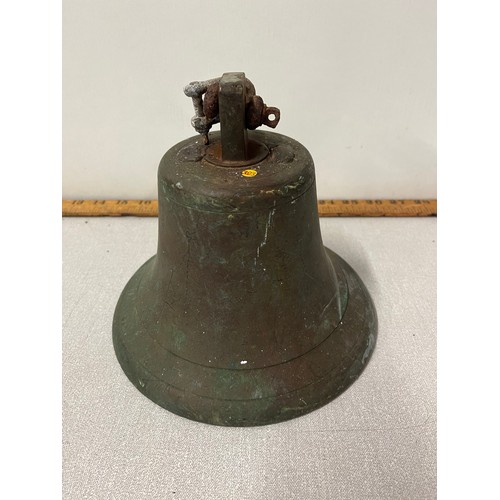 150 - Antique bell with clapper. 
8