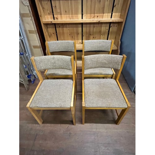 103 - 4 mid century Danish upholstered chairs by farstrup.
