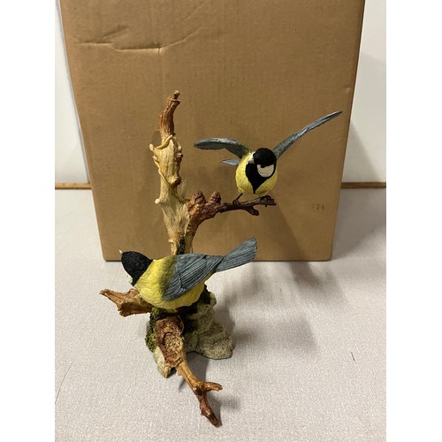 231 - Large boxed Natures collection bird sculpture by Royal Doulton 1996.
9