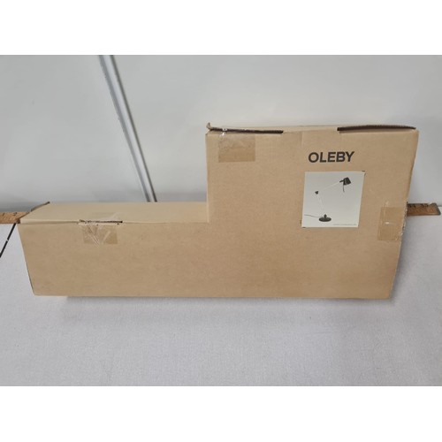 77 - Large Ikea Oleby anglepoise style lamp, new in box with bulb.
