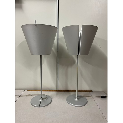 98 - Pair of Artemide melampo table lamps 
60cm h