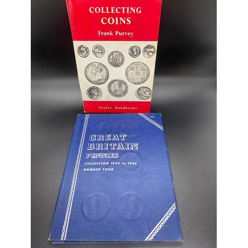 96 - Great Britain Pennies - collection 1930-1966 number four (4 pennies missing) along with Collecting C... 