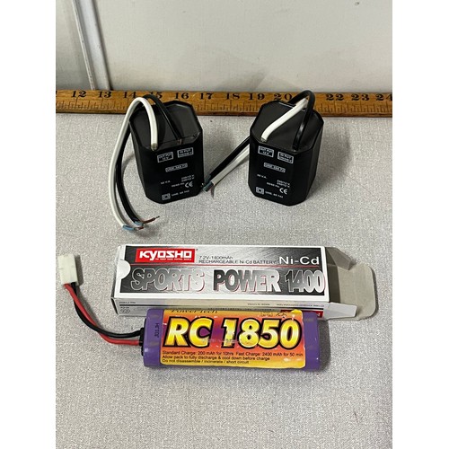 390 - 3 batteries for remote control car.