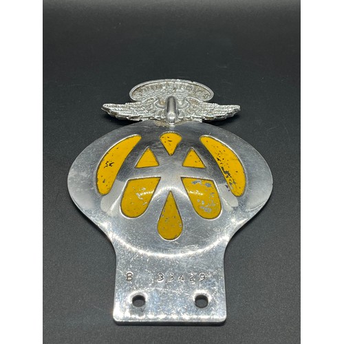 393 - Rare South African AA car badge