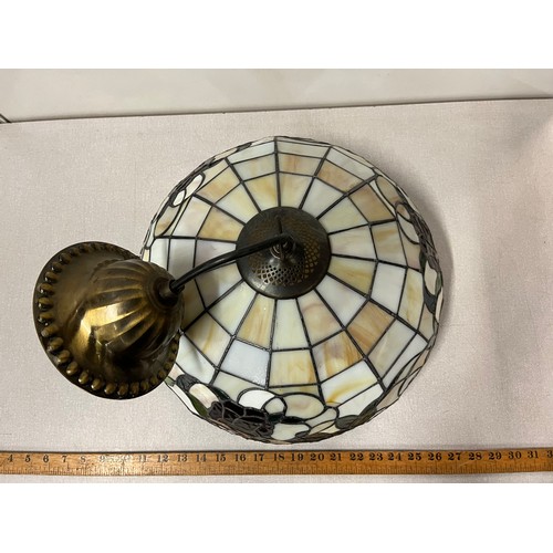 50A - Large Tiffany style ceiling light,