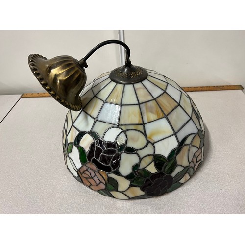 50A - Large Tiffany style ceiling light,