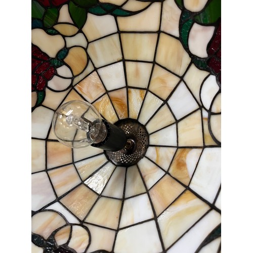 50A - Large Tiffany style ceiling light,