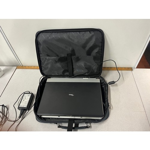 269 - seimens laptop with bag & charger