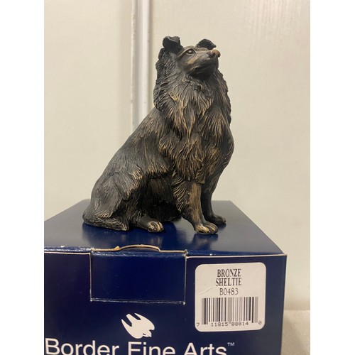 273 - 5 x Boxed Border Fine Arts - 2 x Pekinese with bag, Wash Day, Future Stars and Bronze Sheltie.