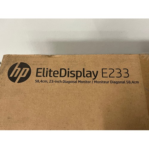 451 - Brand new HP elite display E233 23