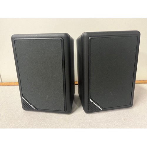 462 - a pair of mordaunt short sc-1 compact speakers with original box
9