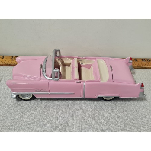103 - 1955 PINK CADILLAC - Love Me Tender, cruising with Elvis Heirloom classics music box collection by A... 