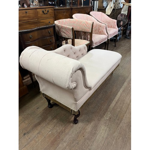 150 - Vintage mini chaise lounge