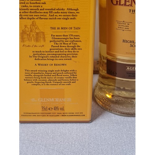 154 - Glenmorangie 10 year old highland single malt whisky 35cl