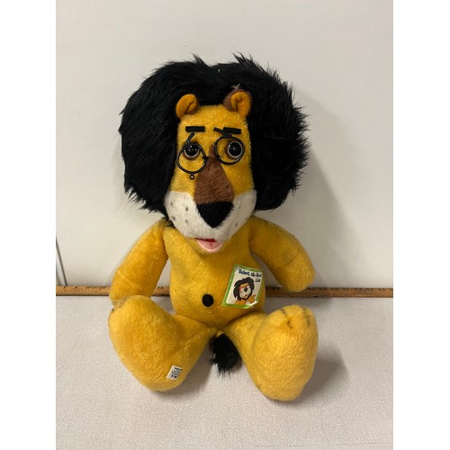 109 - Vintage 1970's Herbert The Lion stuffed toy with tags. 
25