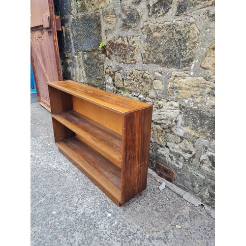 314 - Vintage solid wood bookcase