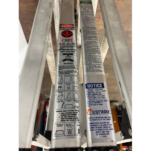 538 - Westway professional adjusting ladder 16ft 6