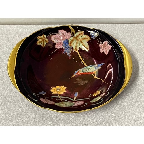 228 - Carlton ware Rouge Royale bowl.
26cm l