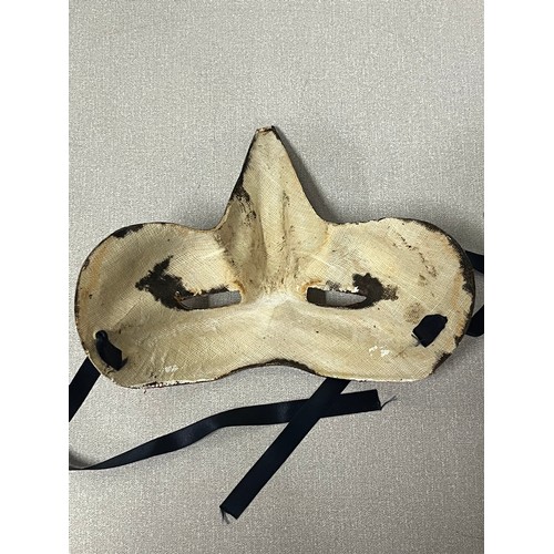 19 - Venetian paper mache masquerade mask.