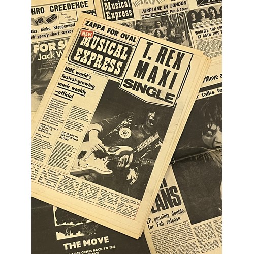 58 - collection of vintage music related papers from the 60s/70s ( blondie, paul mccartney , george harri... 