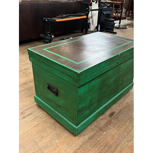 59 - Antique solid wood joiners toolbox with various compartments 22