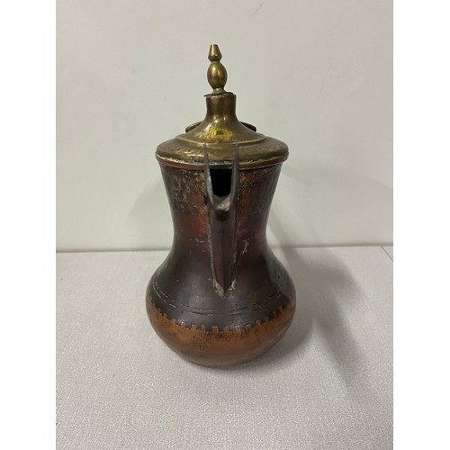 72 - Antique Middle Eastern copper & brass Dallah (coffee pot)
11