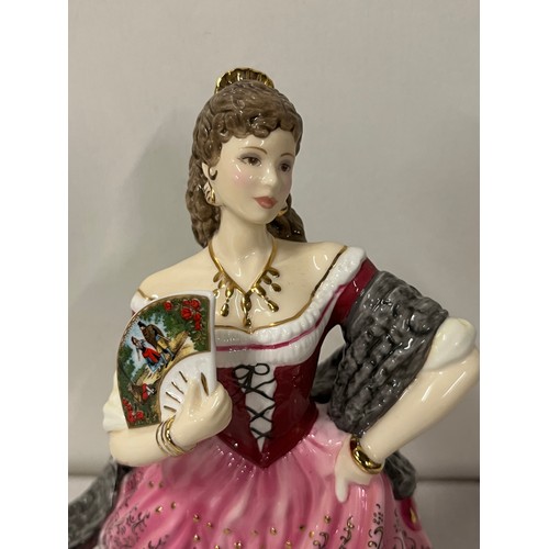 106 - royal doulton figurine carmen with certificate