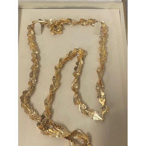 71 - 5 boxed silver jewellery set to include silver Veronese chain and earrings etc.