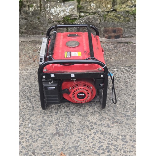 352 - Apex 6.5HP HY-DL-1.5 Gasoline generator (WORKING).