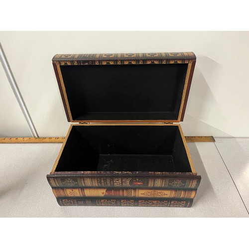 8 - Large Mary Shelley false book storage box 14