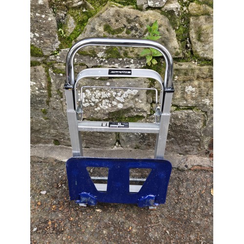 341 - Einhell 90kg folding sack trolley