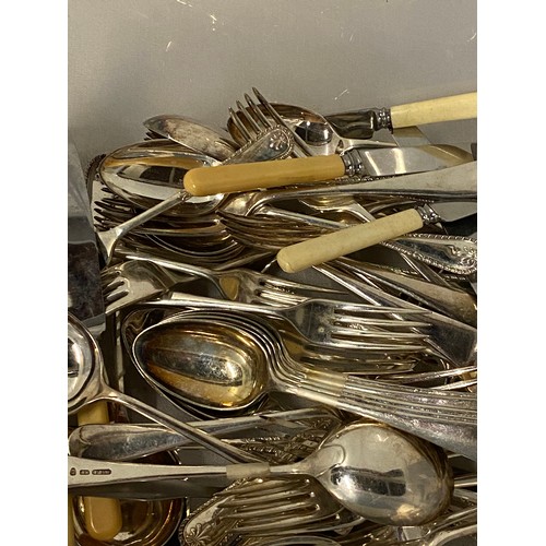 470 - Collection of vintage EPNS cutlery.