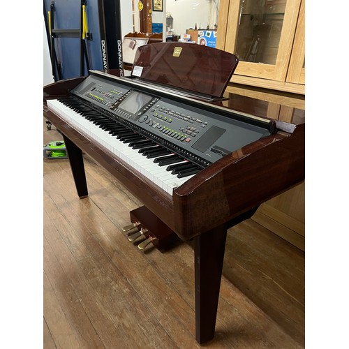 107 - Yamaha Clavinova CVP-309/307 digital piano with stool, insturctions & music books etc. (perfect work... 