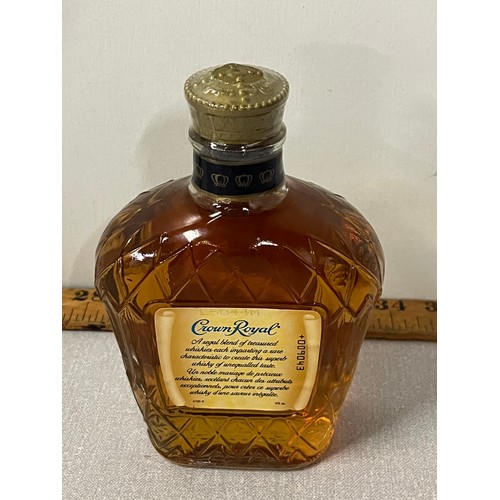 78 - Crown Royal Canadian Whisky 375ml from Waterloo distillery which closed in 1984, full & sealed.