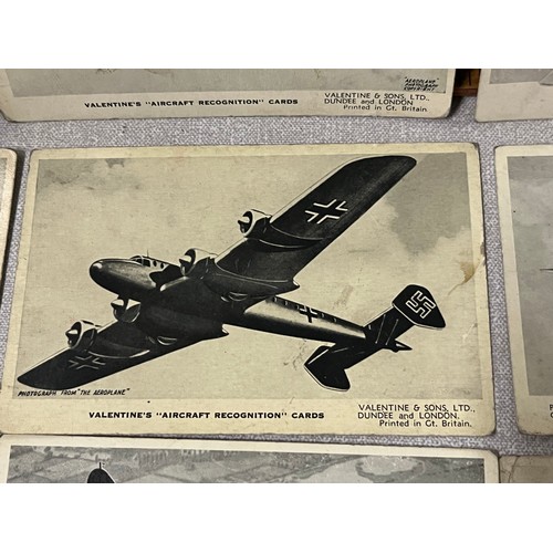 45 - 40 valentines recognition aircraft cards