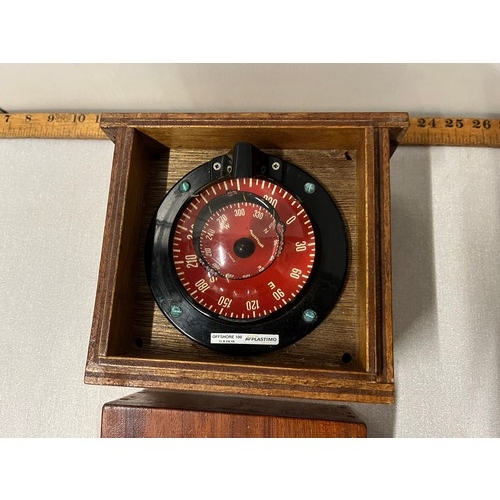 72 - Plastimo Boat Compass in fitted display box