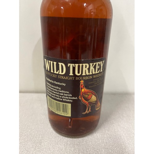 131 - Vintage 1980s bottle of Austin Nichols Wild Turkey Kentucky straight bourbon whisky 80 proof (40%) 7... 