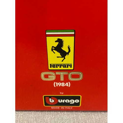 510 - Die cast Burago model Ferrari GTO 1984