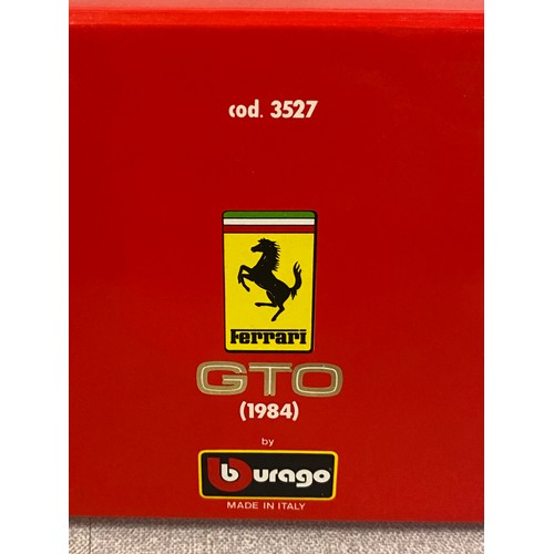 510 - Die cast Burago model Ferrari GTO 1984