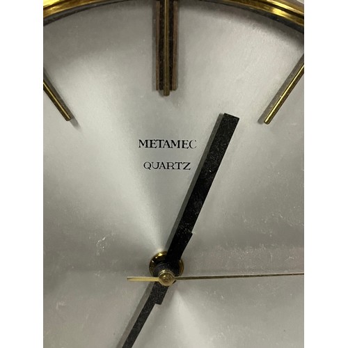 10 - Vintage mid century metemec wall clock