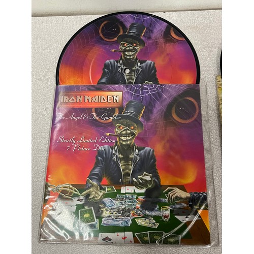 77 - Iron Maiden -The Angel and The Gambler Ltd Edition Picture Disc - Bring your daughter to the slaught... 