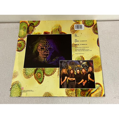 150B - Iron Maiden: ‘Virus’ EMI 12EMP 443 Poster Sleeve 1996 UK 12” Single Vinyl Record. Three track rare m... 