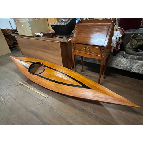 26 - 9ft Cedar wood handbuilt kayak.