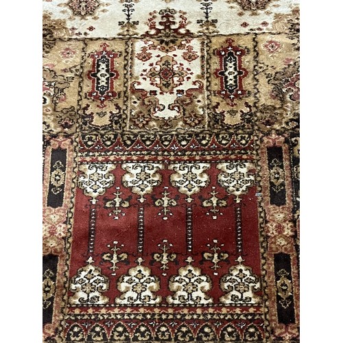 187 - Large antique hand woven Turkish/Arghan? rug size 110