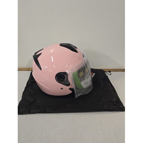 362 - New with dust bag motorbike helmet