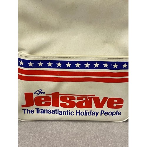 434 - 1970s Jetsave travel bag.