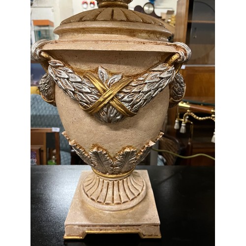 506 - Large terracotta roman style lamp 35